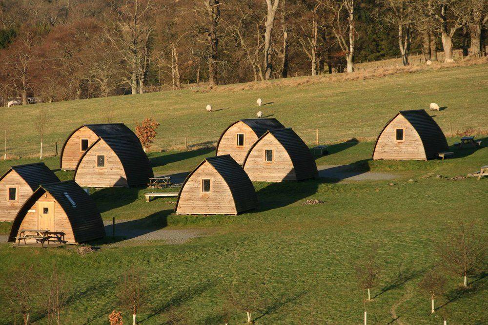 camping near glentress