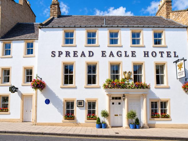 Spread Eagle Hotel Exterior Cleaned
