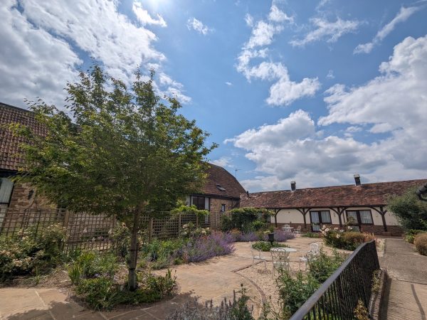 Courtyard from room 6
