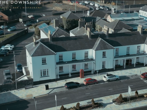 Downshire aerial view